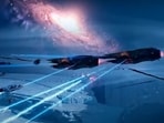 Screengrab from Homeworld 3 game trailer Screengrab from Homeworld 3 game trailer