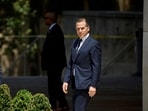 FILE PHOTO: Hunter Biden, son of U.S. President Joe Biden, departs federal court after a plea hearing on two misdemeanor charges of willfully failing to pay income taxes in Wilmington, Delaware, U.S. July 26, 2023. REUTERS/Jonathan Ernst/File Photo
