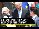 'U.S. WILL PICK ELEPHANT INDIA OVER ANT CANADA'