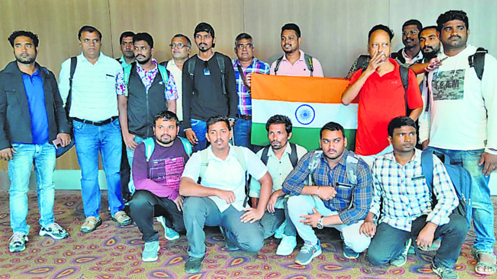 18 stranded Indian sailors in Yemen brought back home - Vimarsana News