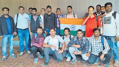 18 stranded Indian sailors in Yemen brought back home