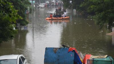 Four killed as torrential rain pounds Nagpur Four killed as torrential rain pounds Nagpur