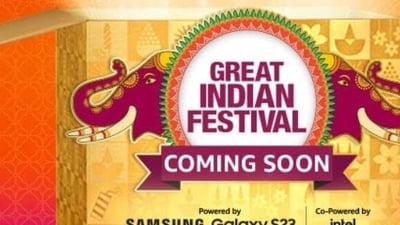Amazon's Great Indian Festival 2023 is 'coming soon.' (Image courtesy: Amazon) Amazon's Great Indian Festival 2023 is 'coming soon.' (Image courtesy: Amazon)