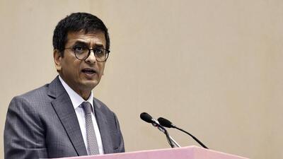 Chief Justice of India Dhananjaya Y Chandrachud highlights the need to collaborate as nations, institutions to find innovative solutions. (ANI) Chief Justice of India Dhananjaya Y Chandrachud highlights the need to collaborate as nations, institutions to find innovative solutions. (ANI)