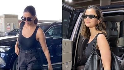 Deepika Padukone and Alia Bhatt's airport looks wow the internet. (Instagram) Deepika Padukone and Alia Bhatt's airport looks wow the internet. (Instagram)