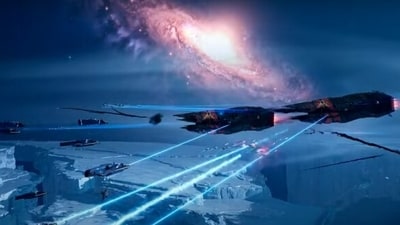 Screengrab from Homeworld 3 game trailer (YouTube/@Gearbox) Screengrab from Homeworld 3 game trailer (YouTube/@Gearbox)