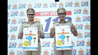 Police officers from 68 districts of U.P. attended the launch of the ‘Shakti Didi’ campaign at the U.P. Police 112 headquarters. (HT Photo) Police officers from 68 districts of U.P. attended the launch of the ‘Shakti Didi’ campaign at the U.P. Police 112 headquarters. (HT Photo)