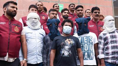 The suspects in custody. (HT File) The suspects in custody. (HT File)