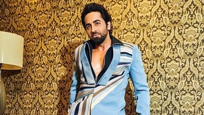 Actor Ayushmann Khurrana was in Singapore to receive his award. Actor Ayushmann Khurrana was in Singapore to receive his award.