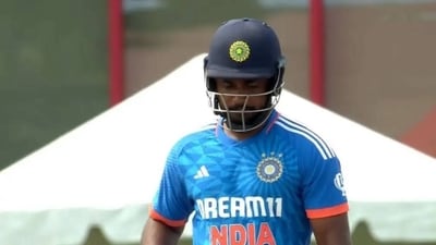Sanju Samson has not been picked for India's ODI World Cup team Sanju Samson has not been picked for India's ODI World Cup team