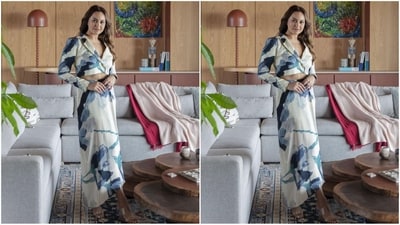 With the help of make-up artist Savleen Manchanda, Sonakshi got decked up in nude eyeshadow, winged eyeliner, rosy cheeks and a shade of nude lipstick. She finished off her glam look with her curly locks left open in the middle part. (Instagram/@aslisona) With the help of make-up artist Savleen Manchanda, Sonakshi got decked up in nude eyeshadow, winged eyeliner, rosy cheeks and a shade of nude lipstick. She finished off her glam look with her curly locks left open in the middle part. (Instagram/@aslisona)