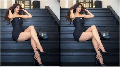 On Saturday, Disha gave her followers a weekend treat as the actress took to Instagram to upload a series of pictures accompanied by the caption, "@versace followed by a black heart emoji". (Instagram/@dishapatani) On Saturday, Disha gave her followers a weekend treat as the actress took to Instagram to upload a series of pictures accompanied by the caption, "@versace followed by a black heart emoji". (Instagram/@dishapatani)