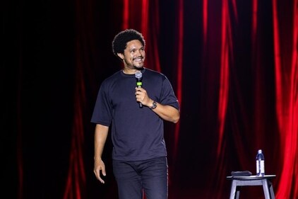 Emmy award-winning TV host and comedian Trevor Noah is bringing his highly-anticipated 'Off The Record' Tour to Delhi. Emmy award-winning TV host and comedian Trevor Noah is bringing his highly-anticipated 'Off The Record' Tour to Delhi.