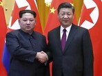 North Korean leader Kim Jong Un and Chinese President Xi Jinping. North Korean leader Kim Jong Un and Chinese President Xi Jinping.