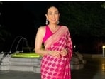 Karisma Kapoor is an absolute fashionista. The actor keeps slaying fashion goals like a pro with snippets from her fashion diaries on her Instagram profile on a regular basis. From acing casual to ethnic to formal, Karisma knows how to look perfect in any attire. The actor, a day back, shared a string of pictures of herself featuring her look for an event in Lucknow.