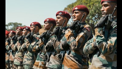 Army Day parade was traditionally held in Delhi before it moved to Bengaluru this year (PTI)