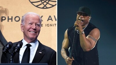 President Joe Biden seemed to forget legendary rapper LL Cool J’s name and referred to him as “boy” instead (Photo by ROBERTO SCHMIDT / AFP, Charles Sykes/Invision/AP) President Joe Biden seemed to forget legendary rapper LL Cool J’s name and referred to him as “boy” instead (Photo by ROBERTO SCHMIDT / AFP, Charles Sykes/Invision/AP)