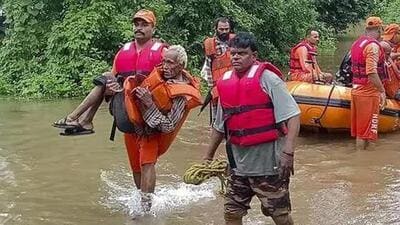 Flooding in Bharuch, Narmada, and Vadodara districts caused by the overflowing Narmada river between September 16 and September 18 (File Photo) Flooding in Bharuch, Narmada, and Vadodara districts caused by the overflowing Narmada river between September 16 and September 18 (File Photo)