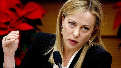 Italian Prime Minister Giorgia Meloni (Reuters)