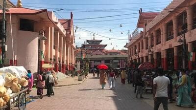 Main market premises in Imphal (HT Photo) Main market premises in Imphal (HT Photo)