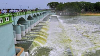 The Cauvery water dispute spewed a fresh row after the CWMA order directed Karnataka to release 5,000 cusecs of water to Tamil Nadu for 15 days (File Photo) The Cauvery water dispute spewed a fresh row after the CWMA order directed Karnataka to release 5,000 cusecs of water to Tamil Nadu for 15 days (File Photo)