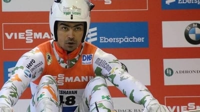 Shiva Keshavan retired from luge after the 2018 Winter Games. (File) Shiva Keshavan retired from luge after the 2018 Winter Games. (File)