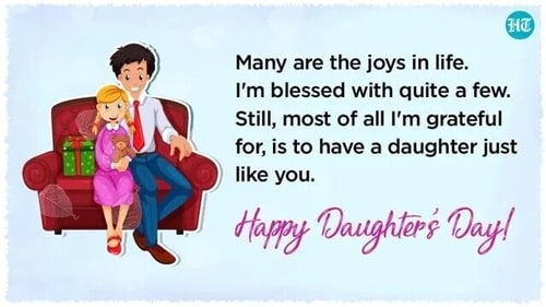 In my eyes, you will consistently be my child, young lady. Try not to grow up excessively quick, little princess. In my eyes, you will consistently be my child, young lady. Try not to grow up excessively quick, little princess.