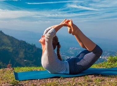 Bow pose (Shutterstock)