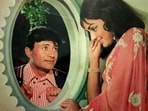 Hema Malini worked with Dev Anand in Johny Mera Naam Hema Malini worked with Dev Anand in Johny Mera Naam