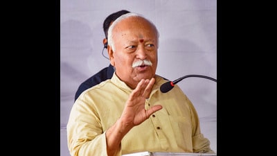 Bhagwat concluded his three-day visit of Awadh Prant at Saraswati Shishu Mandir in Nirala Nagar of Lucknow on Monday (File photo) Bhagwat concluded his three-day visit of Awadh Prant at Saraswati Shishu Mandir in Nirala Nagar of Lucknow on Monday (File photo)