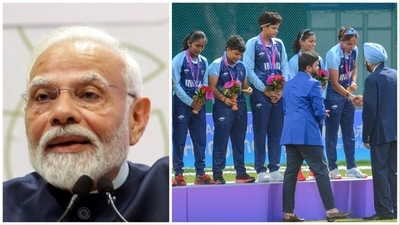 Prime Minister Narendra Modi congratulated India's women's cricket team for winning the gold medal (ANI)