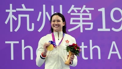 Siobhan Haughey won bronze in 50m breaststroke and gold in 200m freestyle (REUTERS)