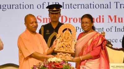 President Droupadi Murmu had inaugurated the UP ITS on September 21 in the presence of Uttar Pradesh chief minister Yogi Adityanath. (Sunil Ghosh/HT Photo) President Droupadi Murmu had inaugurated the UP ITS on September 21 in the presence of Uttar Pradesh chief minister Yogi Adityanath. (Sunil Ghosh/HT Photo)