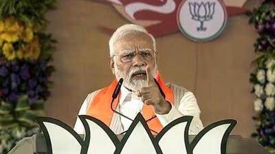 Prime Minister Narendra Modi addressed BJP workers in Bhopal in poll-bound Madhya Pradesh on Monday (ANI) Prime Minister Narendra Modi addressed BJP workers in Bhopal in poll-bound Madhya Pradesh on Monday (ANI)