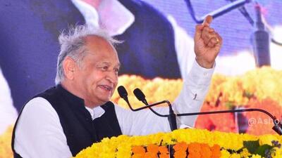 Rajasthan chief minister Ashok Gehlot (Twitter/@ashokgehlot51) Rajasthan chief minister Ashok Gehlot (Twitter/@ashokgehlot51)