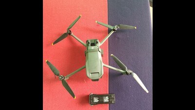 Two drones, which sneaked into the Indian territory from the Pakistan side, were recovered during separate search operations in Amritsar on Monday