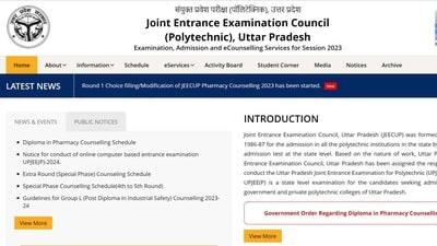 UP JEECUP 2023: Round 1 Choice Filling for Diploma in Pharmacy Course Begins, Last Date September 27 UP JEECUP 2023: Round 1 Choice Filling for Diploma in Pharmacy Course Begins, Last Date September 27