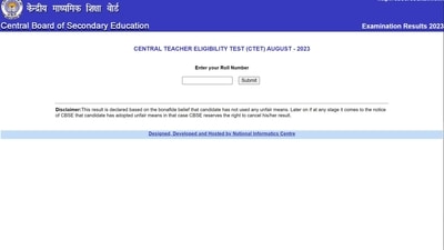 CTET Result 2023 Declared: Check Your Scores Now at ctet.nic.in CTET Result 2023 Declared: Check Your Scores Now at ctet.nic.in
