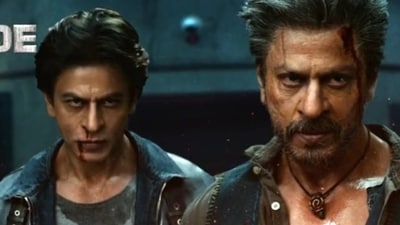 Shah Rukh Khan is the first Indian actor with two films in the  ₹1000 crore club in a single year.