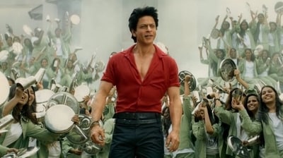 Shah Rukh Khan plays a jailer in Jawan. Shah Rukh Khan plays a jailer in Jawan.