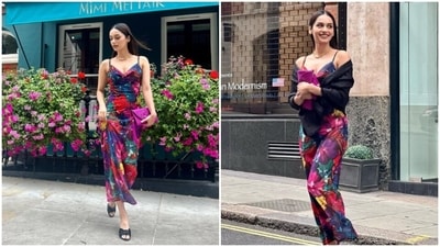 Manushi Chhillar is living it up in London. The actor recently flew to london and since then her Instagram profile is replete with her ventures in the city. The actor, a day back, shared a string of pictures of herself walking in the streets of London looking like a diva in a stunning ensemble. here's what she wore as she explored London. (Instagram/@manushi_chhillar) Manushi Chhillar is living it up in London. The actor recently flew to london and since then her Instagram profile is replete with her ventures in the city. The actor, a day back, shared a string of pictures of herself walking in the streets of London looking like a diva in a stunning ensemble. here's what she wore as she explored London. (Instagram/@manushi_chhillar)