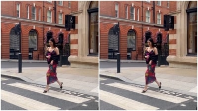 In sleek black heels and a back shawl wrapped around, Manushi completed her look. "Make a wish," the actor captioned her pictures. (Instagram/@manushi_chhillar) In sleek black heels and a back shawl wrapped around, Manushi completed her look. "Make a wish," the actor captioned her pictures. (Instagram/@manushi_chhillar)
