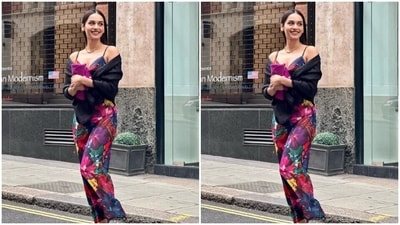 Manushi, styled by fashion stylist Sheefa J Gilani, wore her tresses open in straight locks with a middle part and decked up in minimal makeup as she posed for the pictures. (Instagram/@manushi_chhillar) Manushi, styled by fashion stylist Sheefa J Gilani, wore her tresses open in straight locks with a middle part and decked up in minimal makeup as she posed for the pictures. (Instagram/@manushi_chhillar)