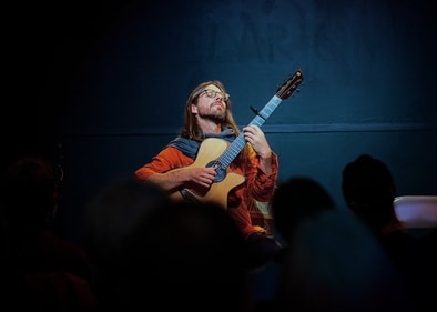 Guitarist Guy Buttery is a traveller and a birder too. Guitarist Guy Buttery is a traveller and a birder too.