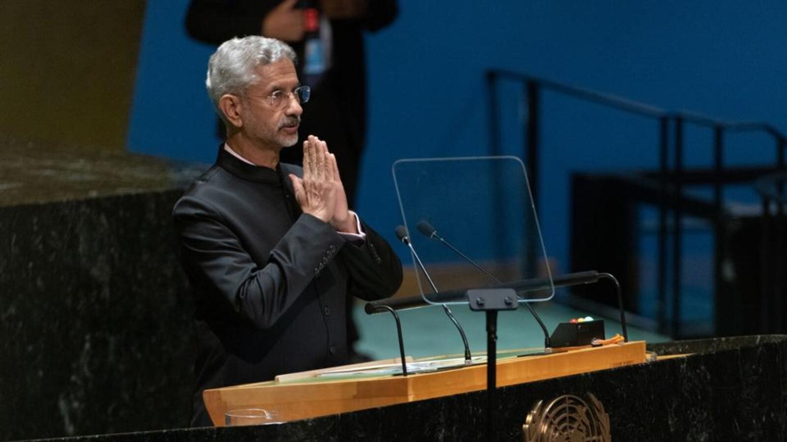 Political motives can't dictate reply to terror: Jaishankar at UNGA | Latest News India - Vimarsana News