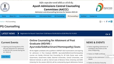 Ayush Admissions Committee Commences Registration for AIAPGET Counselling 2023 Ayush Admissions Committee Commences Registration for AIAPGET Counselling 2023