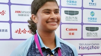 Tournament after tournament, from Mumbai to the World Cup in South Africa to the Asian Games, Titas had to show patience before she was given a chance. (SAI Media) Tournament after tournament, from Mumbai to the World Cup in South Africa to the Asian Games, Titas had to show patience before she was given a chance. (SAI Media)