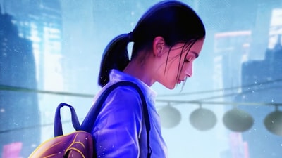 An artwork featuring Alia Bhatt in Jigra.