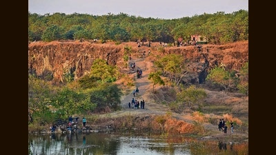 Earlier this month we identified a potential site at Vetal Tekdi, and a field survey has been completed. (HT PHOTO) Earlier this month we identified a potential site at Vetal Tekdi, and a field survey has been completed. (HT PHOTO)