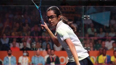 15-year-old Anahat Singh in action